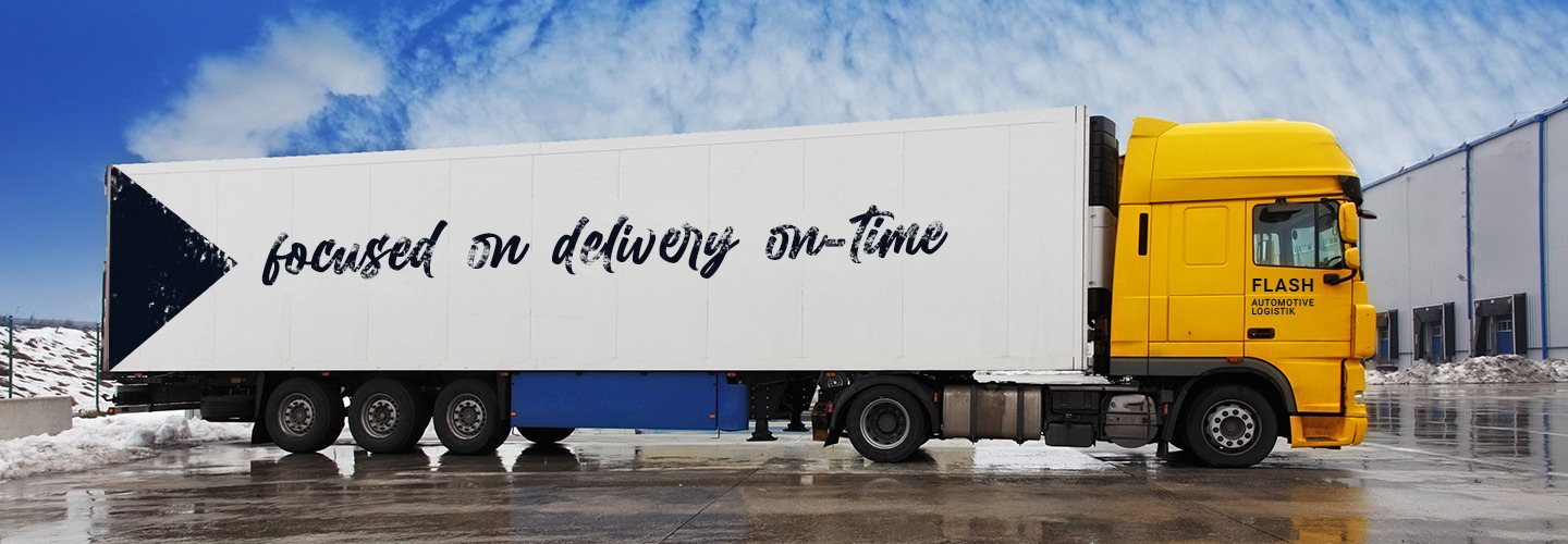 Flash automotive logistik truck of road freight